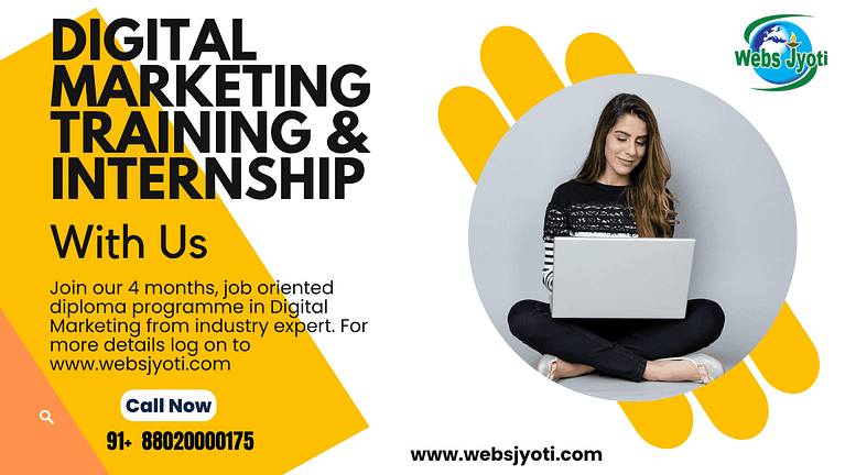 Digital marketing training & internship with websjyoti